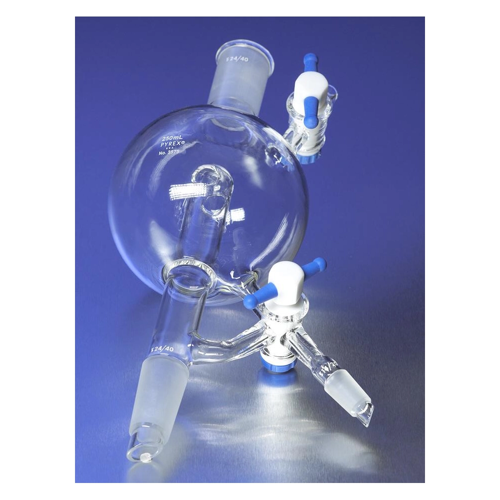PYREX 250mL Solvent Still Head Distilling Apparatus, Standard Taper Joints