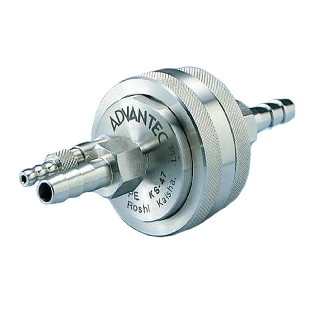 Vented In-Line Stainless Steel Holder, 316SS, KS 47