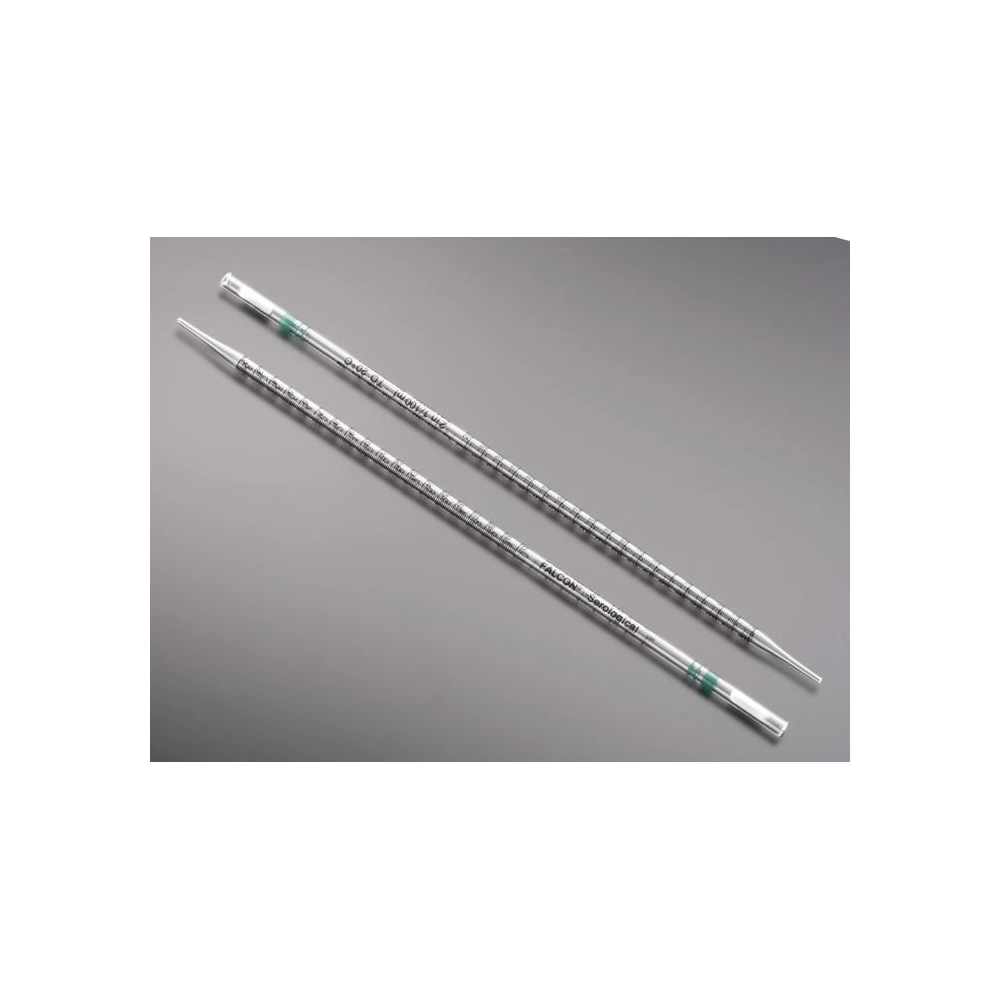 Falcon 2mL Serological Pipet, Polystyrene, 0.01 Increments, Sterile, 25/Pack, 1,000/Case
