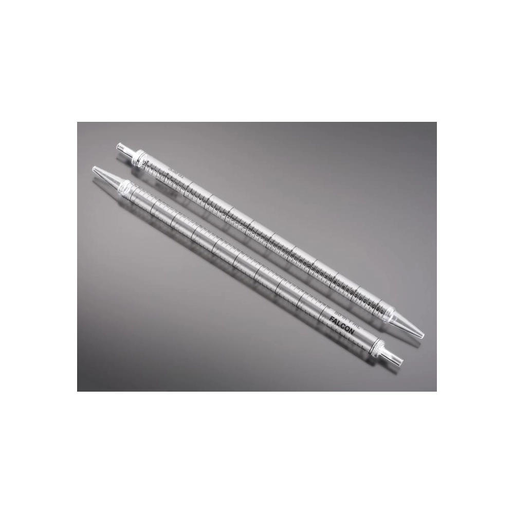 Falcon 50mL Serological Pipet, Polystyrene, 1.0 Increments, Individually Packed, Sterile, 25/Pack, 100/Case