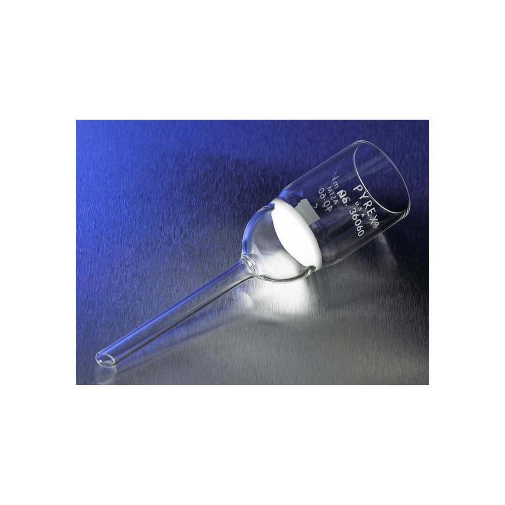 PYREX 3L Buchner Funnels with 152mm Diameter Coarse Porosity Fritted Disc