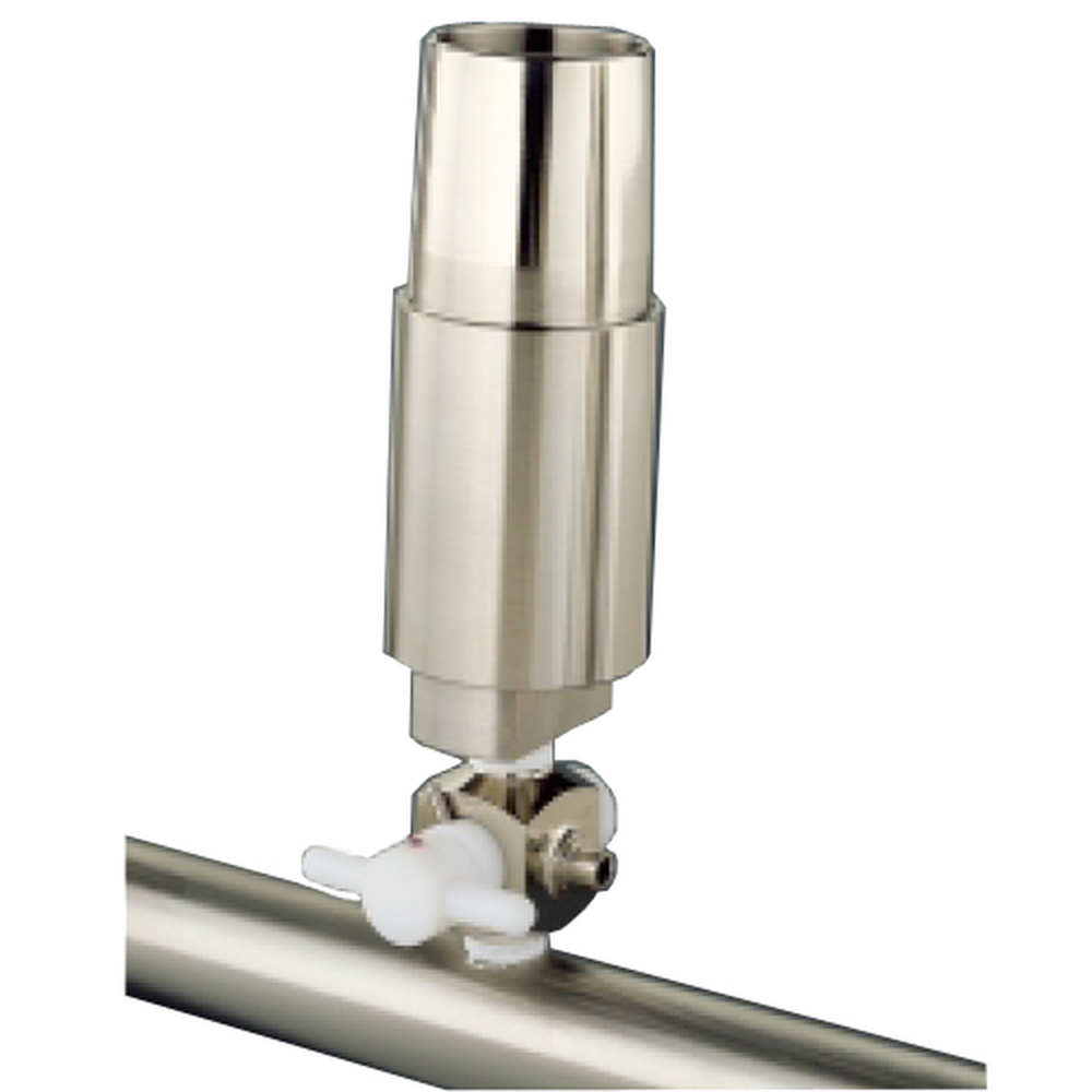 Stainless Steel Vacuum Manifold, 1-Position, Exterior Taper Cup, 3-Way Valve, SS SPE/3