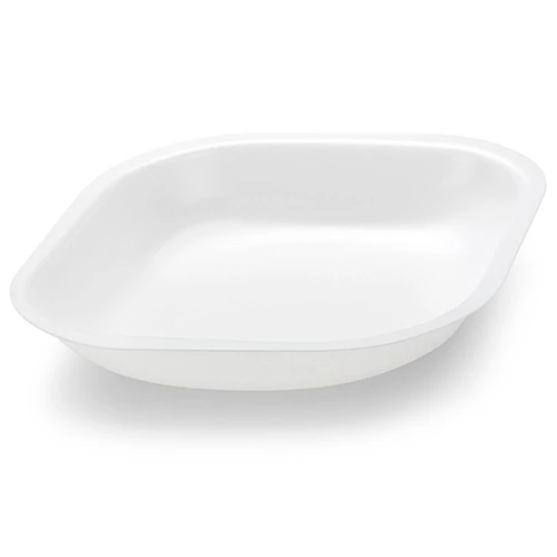 Weight Boat, Diamond Shaped, Antistatic, PS, White, 100mL - CS/3000