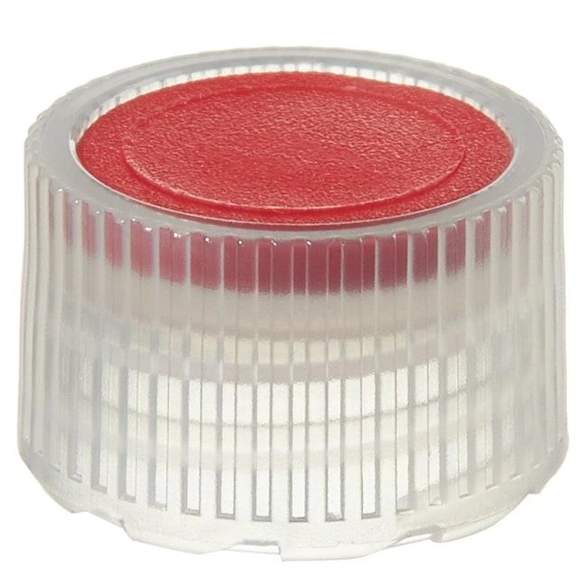 Closure, Micro Packaging Vial, NS 11 mm - PPCO Red Color Coder (11 mm)
