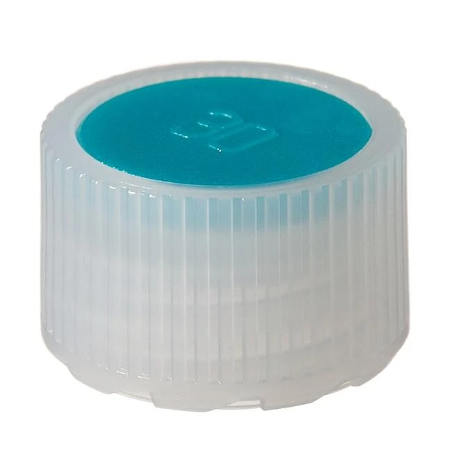 Closure, Micro Packaging Vial, NS 11 mm - HDPE Teal Color Coder (11 mm)