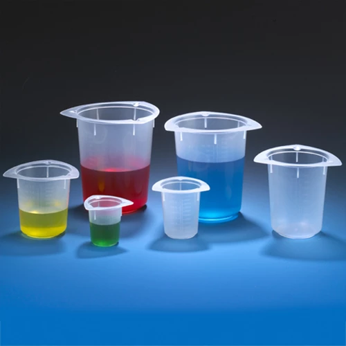 Beaker, Three Corner, PP, Graduated, 800mL