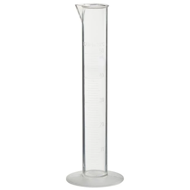 Graduated Cylinder Economy PMP 50 mL