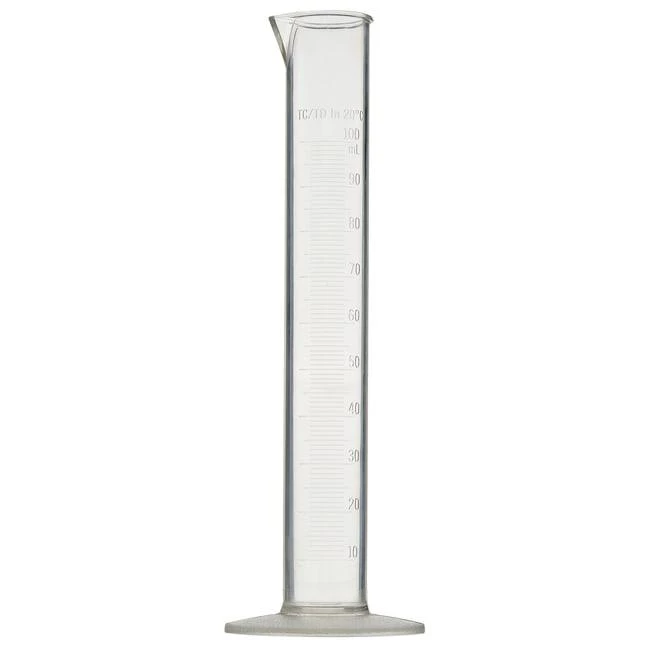 Graduated Cylinder Economy PMP 100 mL