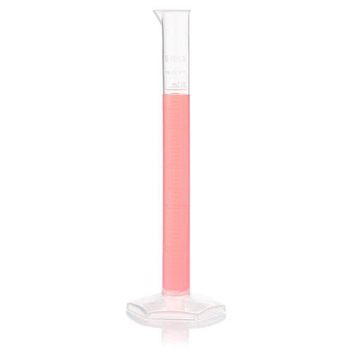 Cylinder, Measuring, Diamond Essentials, Class B, PP, Molded Graduations, tall form, 10mL - CS/24