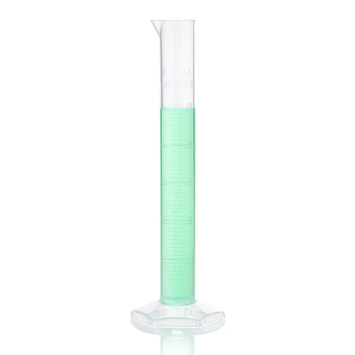 Cylinder, Measuring, Diamond Essentials, Class B, PP, Molded Graduations, tall form, 25mL - CS/18