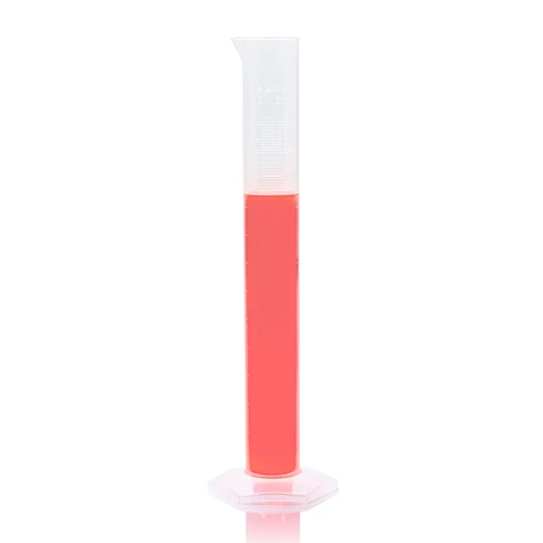 Cylinder, Measuring, Diamond Essentials, Class B, PP, Molded Graduations, tall form, 250mL - CS/12