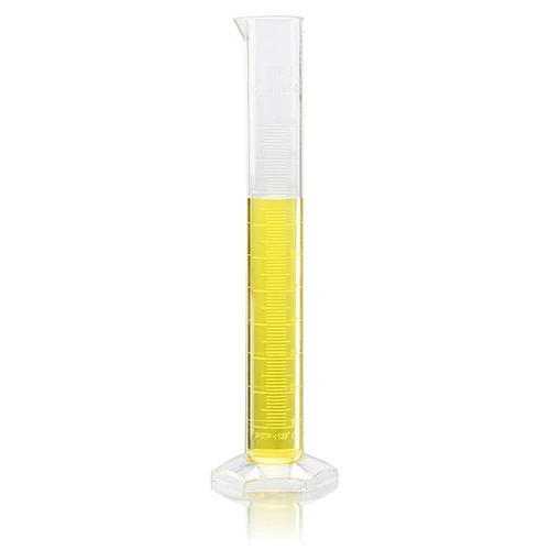 Cylinder, Measuring, Diamond Essentials, Class B, PMP, Molded Graduations, tall form, 100mL - CS/12
