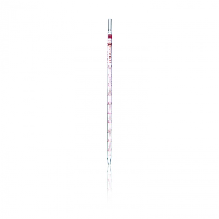 Serological Pipette,COTTON,Reusable Color-Coded, WIDE TIP LARGE,WHITE,25X0.1ML
