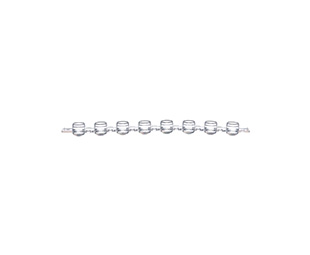 PCR 8-CAP STRIP, RED