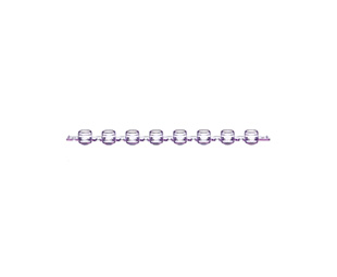 SAPPHIRE 8 CAP STRIP, ASSORTED, F.6732xx