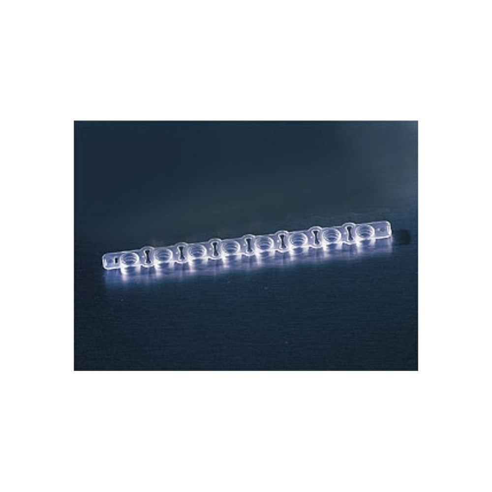 Thermowell GOLD PCR 1 x 8 Optically Clear Flat Cap Strips, for RT-PCR