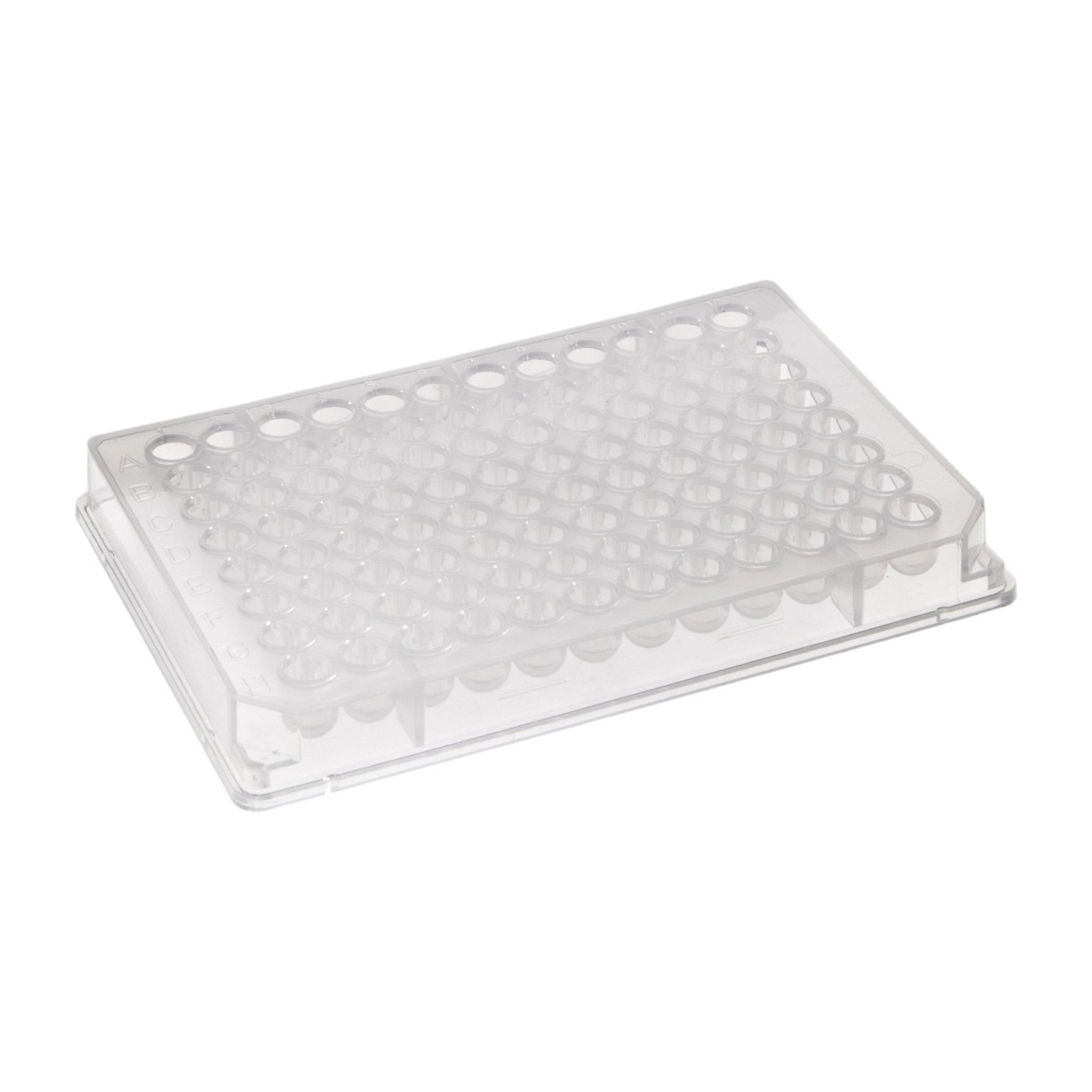 Thermowell GOLD 96 Well Clear Polypropylene PCR Microplate, Half Skirt, Nonsterile, with 2 Generic Bar Code Labels