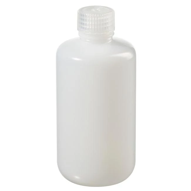 Bottle, Narrow Mouth - HDPE - Low Particulate - (Not Bulk) 8 oz / 250 mL (24-415)