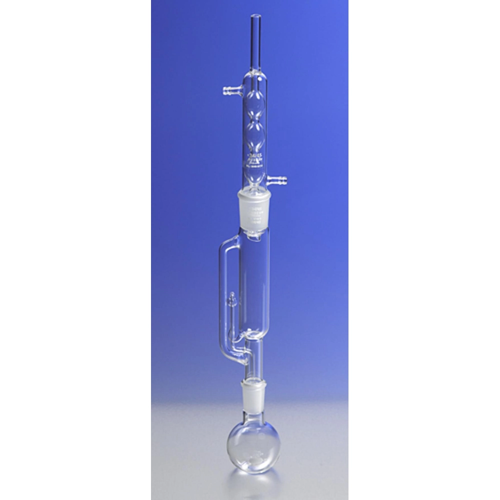 PYREX 500mL Extractor System with Soxhlet Extractor and Allihn Condenser