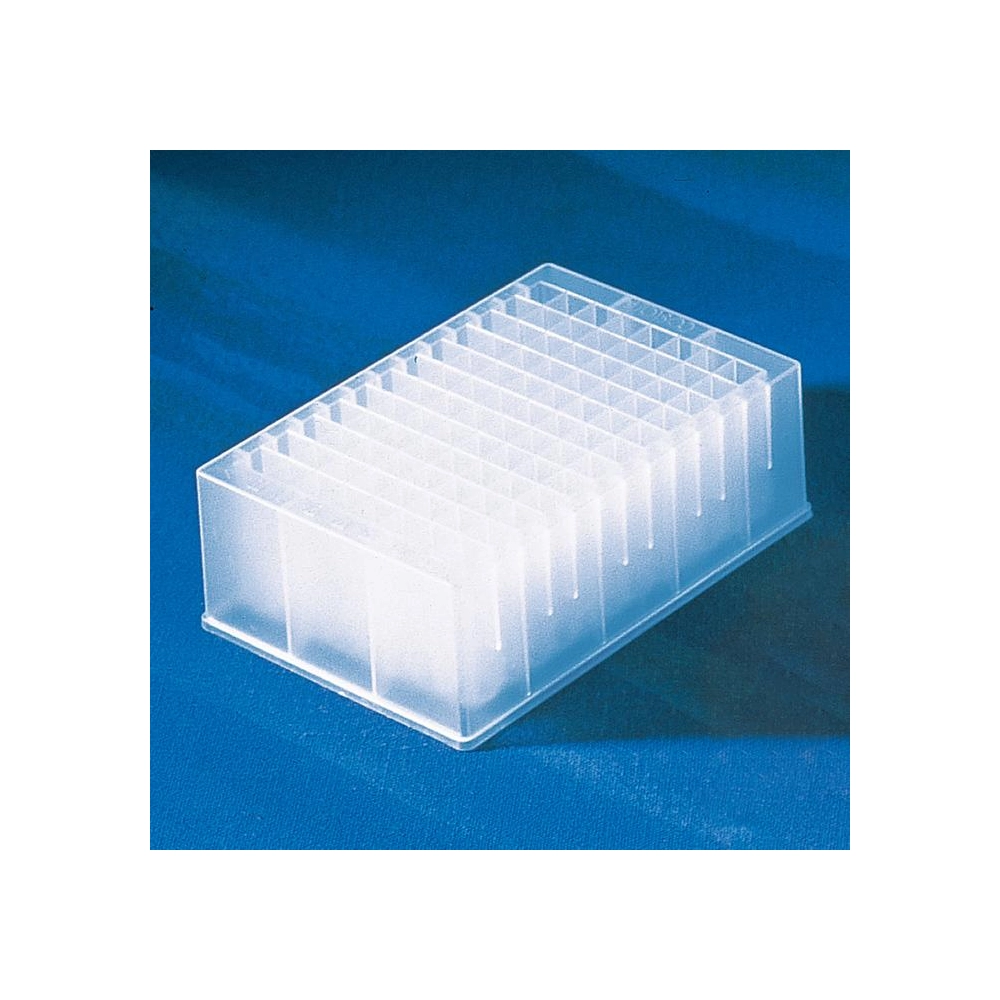 Corning 96 Well Clear V-Bottom 2mL Polypropylene Deep Well Plate, 5 per Bag, Nonsterile