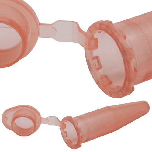 Tube Mico Centrifuge Orange, PP 1.5mL, 1000/CS