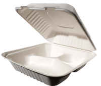 Bagasse Plates 9", 9", 500/Pk