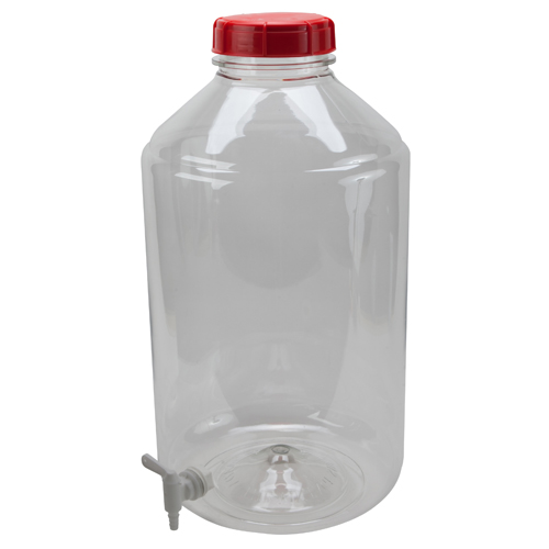 Carboy w Spigot, PET 6gal (FAB), 1/EA