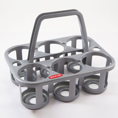 Bottle Carrier, HDPE, 5/CS
