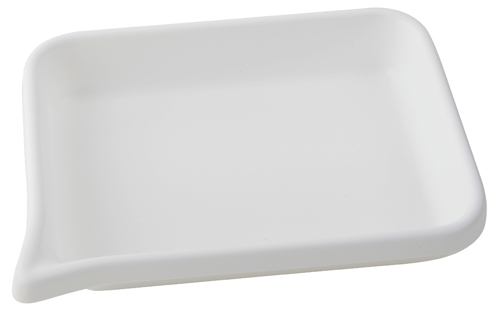 Tray White, HDPE 8.875 x 6.875 x 1.5", 1/EA