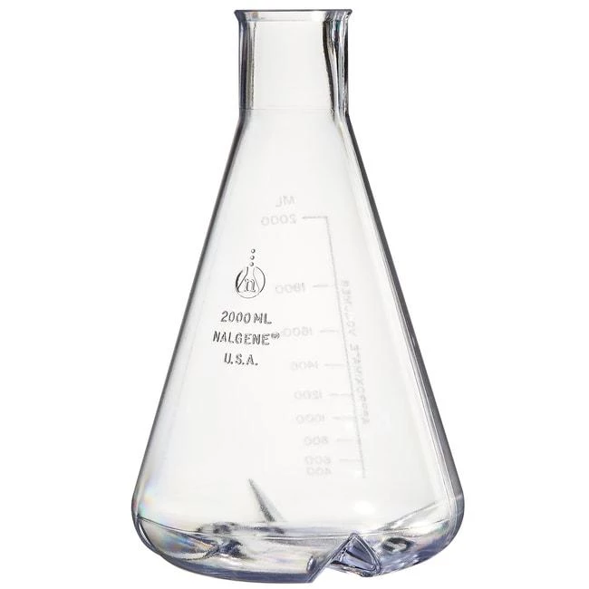 Flask Baffled PC 2000 mL