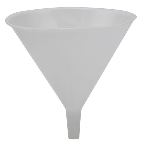 Funnel, HDPE 8", 12/CS
