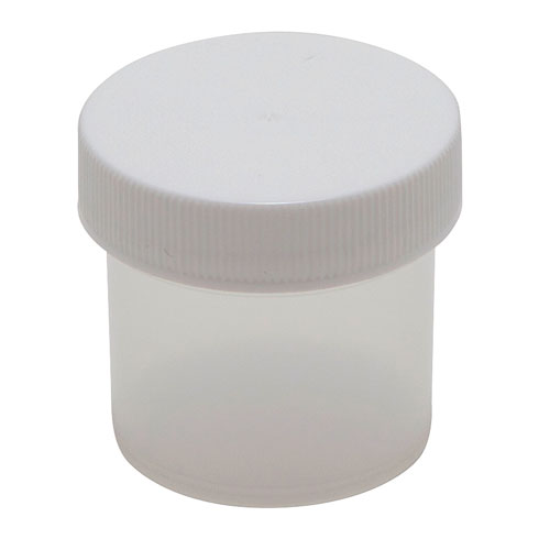 Jar Straight Side, PP 1oz 43mm, 72/CS