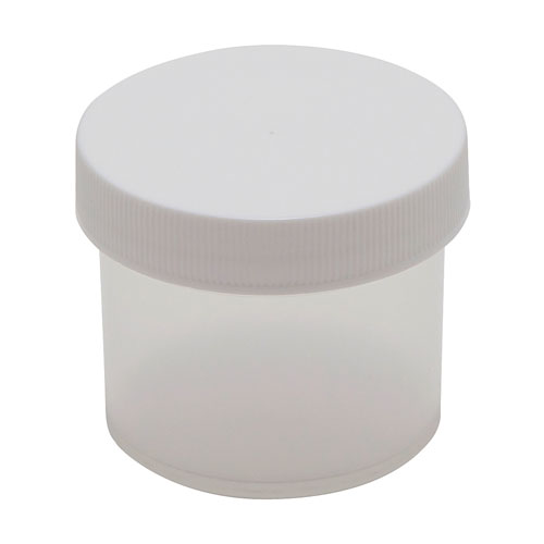 Jar Straight Side, PP 2oz 53mm, 48/CS