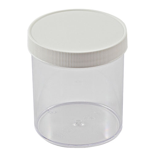 Jar Straight Side, PS 16oz 89mm, 24/CS