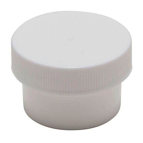 Jar White, PP 0.5oz, 144/CS