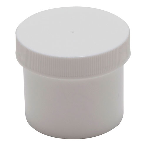 Jar White, PP 2oz, 72/CS