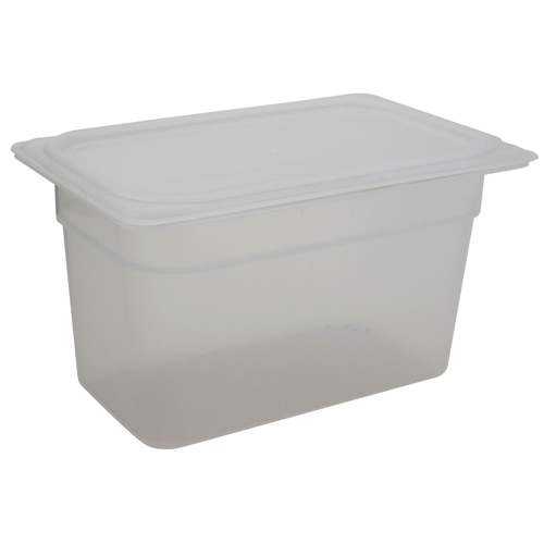 Pan Transfer Pans w Lid, PP 3.9Qt, 6/CS