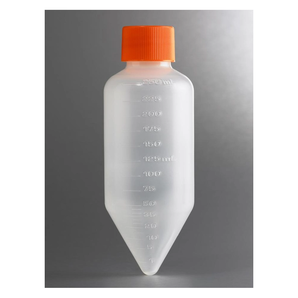 Corning 250mL PP Centrifuge Tubes with Plug Seal Cap, Sterile, 6/Pack, 102/Case