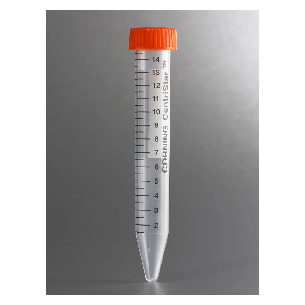Corning 15mL PP Centrifuge Tubes, Bulk Packed with CentriStar Cap, Sterile,500/Case