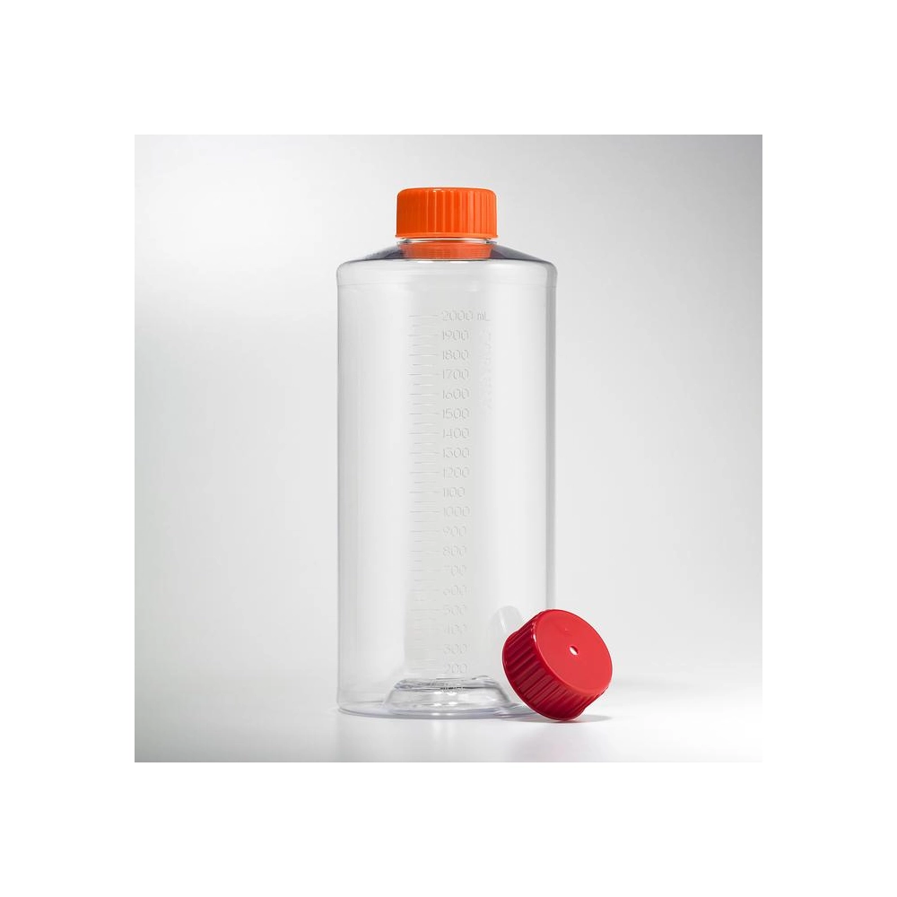 Corning 850cm Polystyrene Roller Bottle with Easy Grip Cap, Sterile,20/Bag, 20/Case