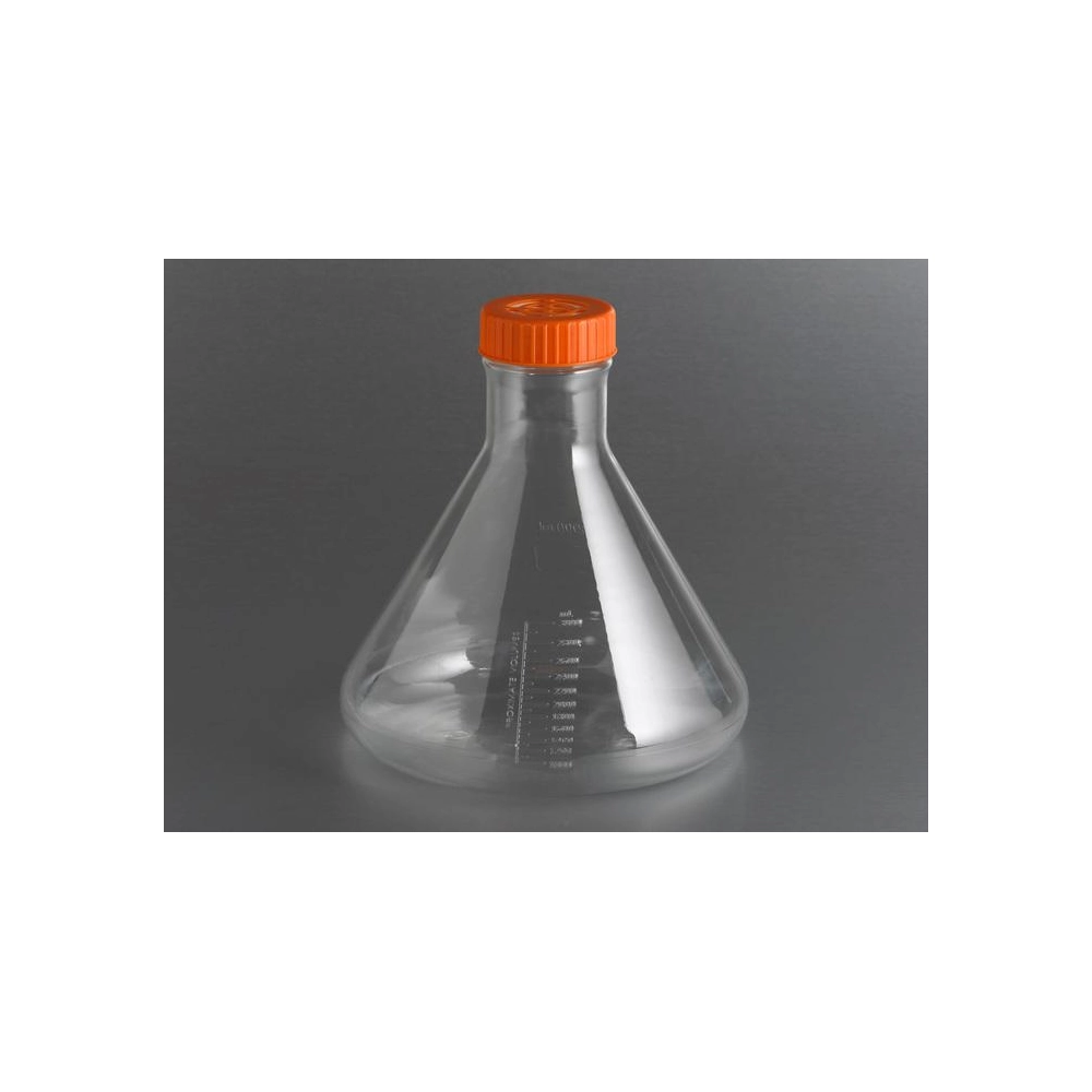Corning 3L Polycarbonate Erlenmeyer (Fernbach Design) Flask with Vent Cap