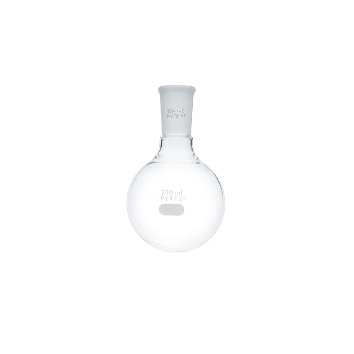 PYREX 5L Heavy Wall Short Neck Boiling Flask, Round Bottom, 45/50 Standard Taper Joints