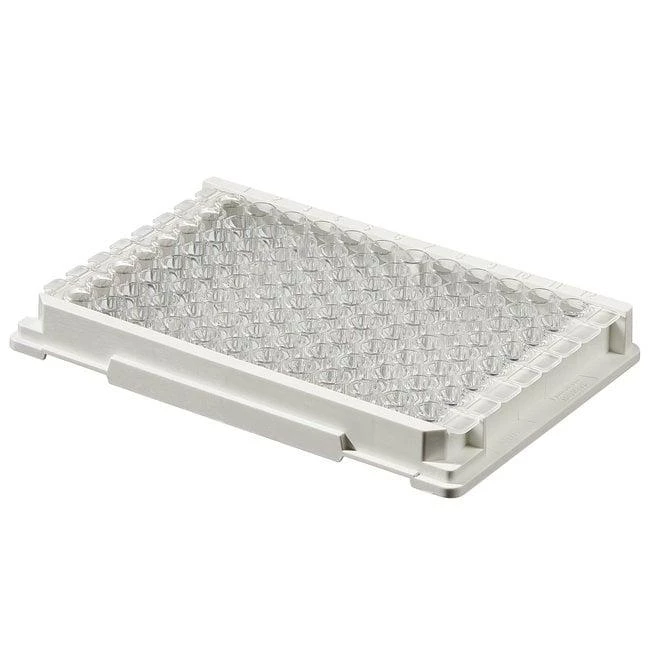 Module Plate FluoroNunc MaxiSorp C8x12 Clr w/Frm NS PS Cert 350 ul Well