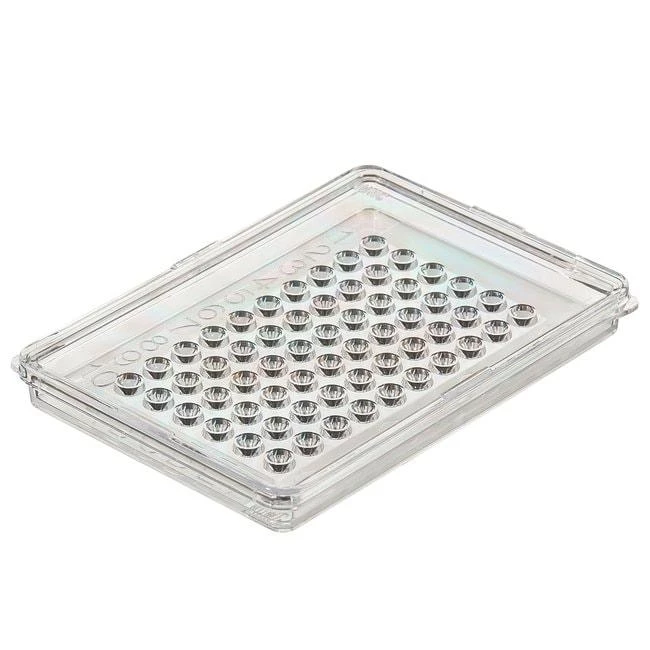 MicroWell Mini Tray 60 Well w/Lid Low Profile NS PS 10 ul Well