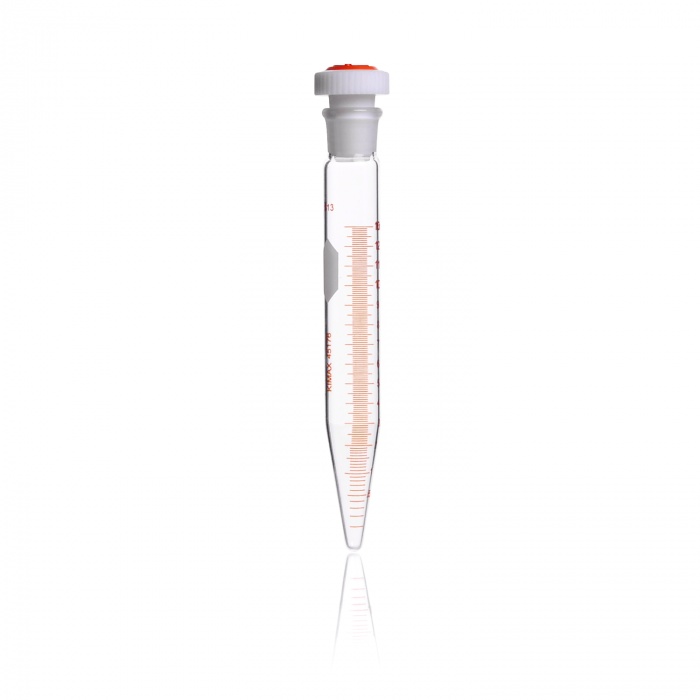 Graduated Reusable Centrifuge Tube, with Flat Head Stoppers,GRAD,TC,HEAVY,PTFE,50M