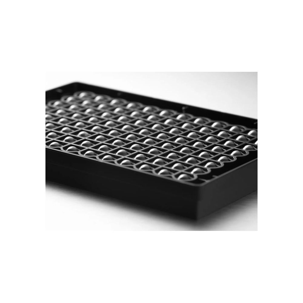 Corning 96 Well Black with Clear Round Bottom Ultra Low Attachment Spheroid Microplate, with Lid, Sterile, 10/pack, 50/case