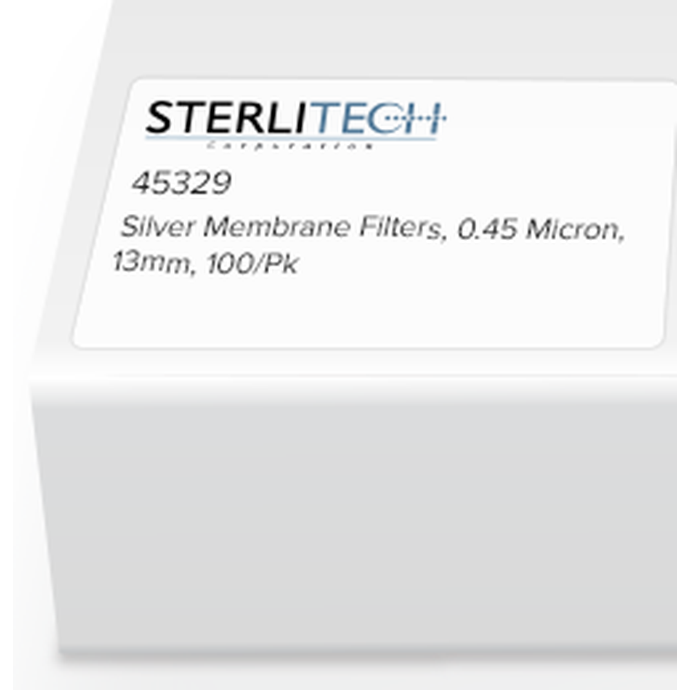 Silver Membrane, 0.45 Micron, 13mm, 100/Pk