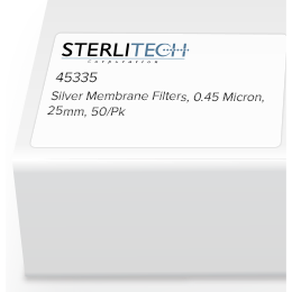 Silver Membrane, 0.45 Micron, 25mm, 50/Pk