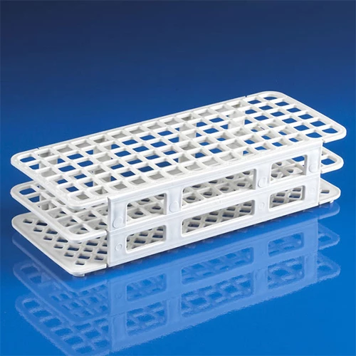Wireless MicroTube Rack with Handles for 1.5mL and 2.0mL Microcentrifuge Tubes, 96-Place, Yellow - CS/4