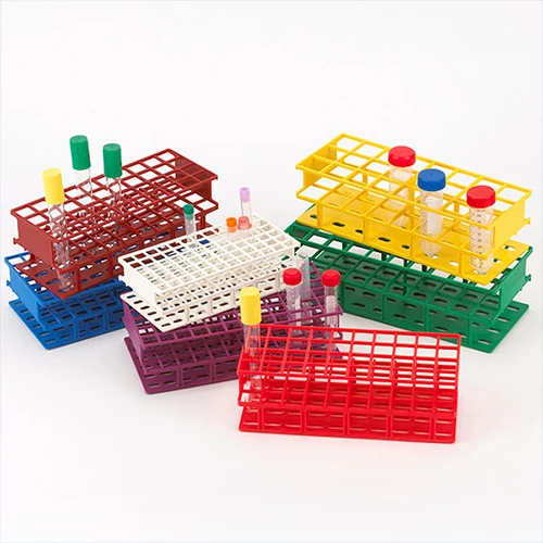 Wireless Tube Rack, 30mm, Full Size: 24-Place, Nylon, Blue - CS/8